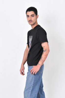 تیشرت آستین کوتاه چاپی