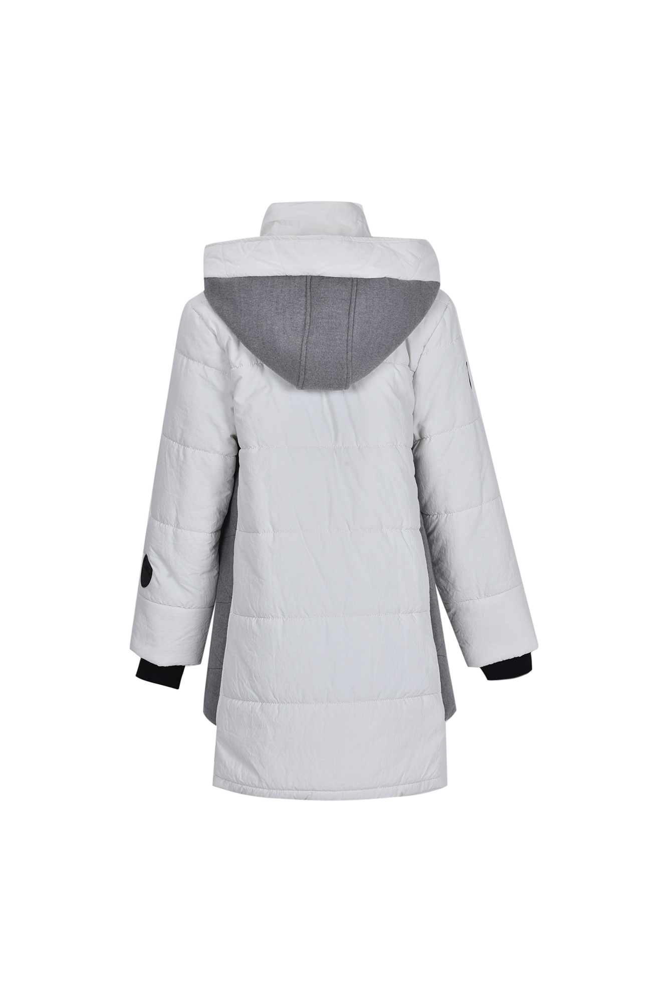 کاپشن بلند کلاه دار