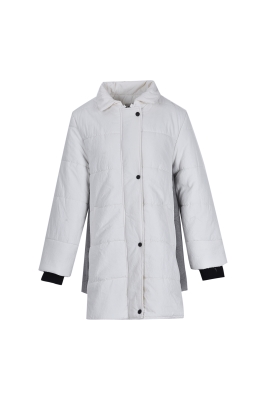 کاپشن بلند کلاه دار