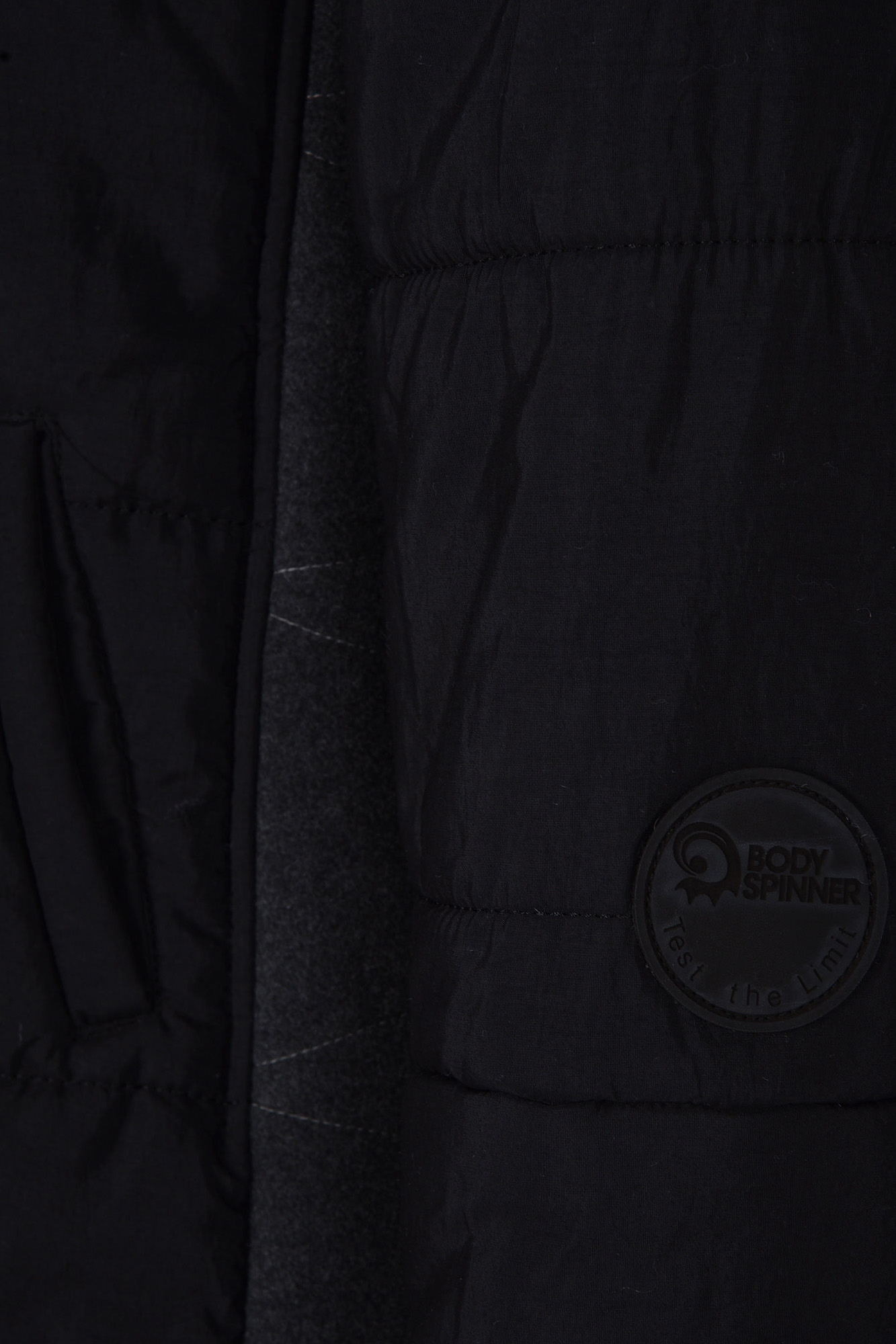 کاپشن بلند کلاه دار