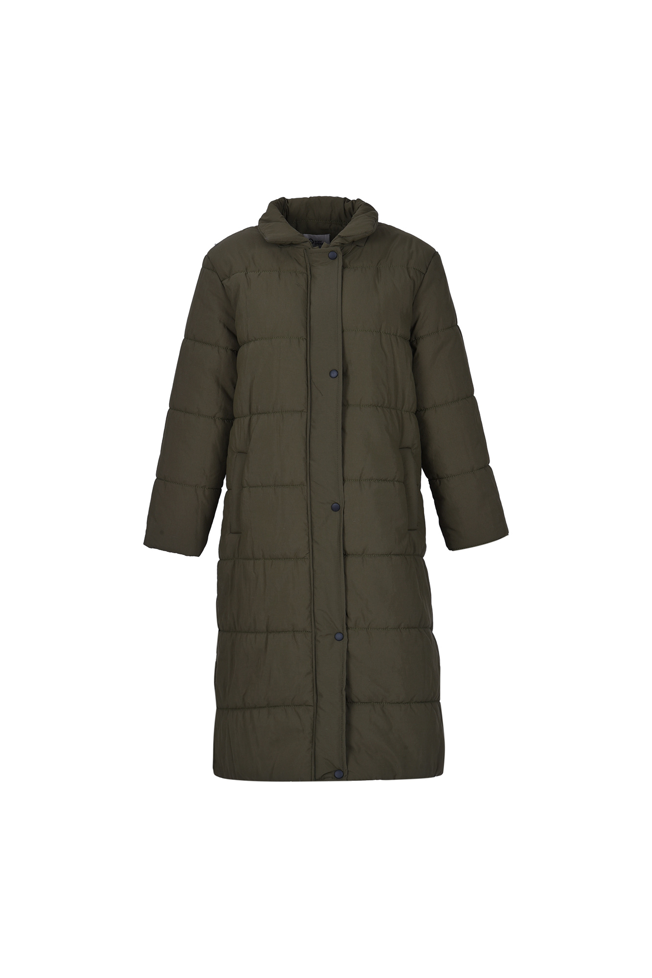 کاپشن بلند کلاه دار