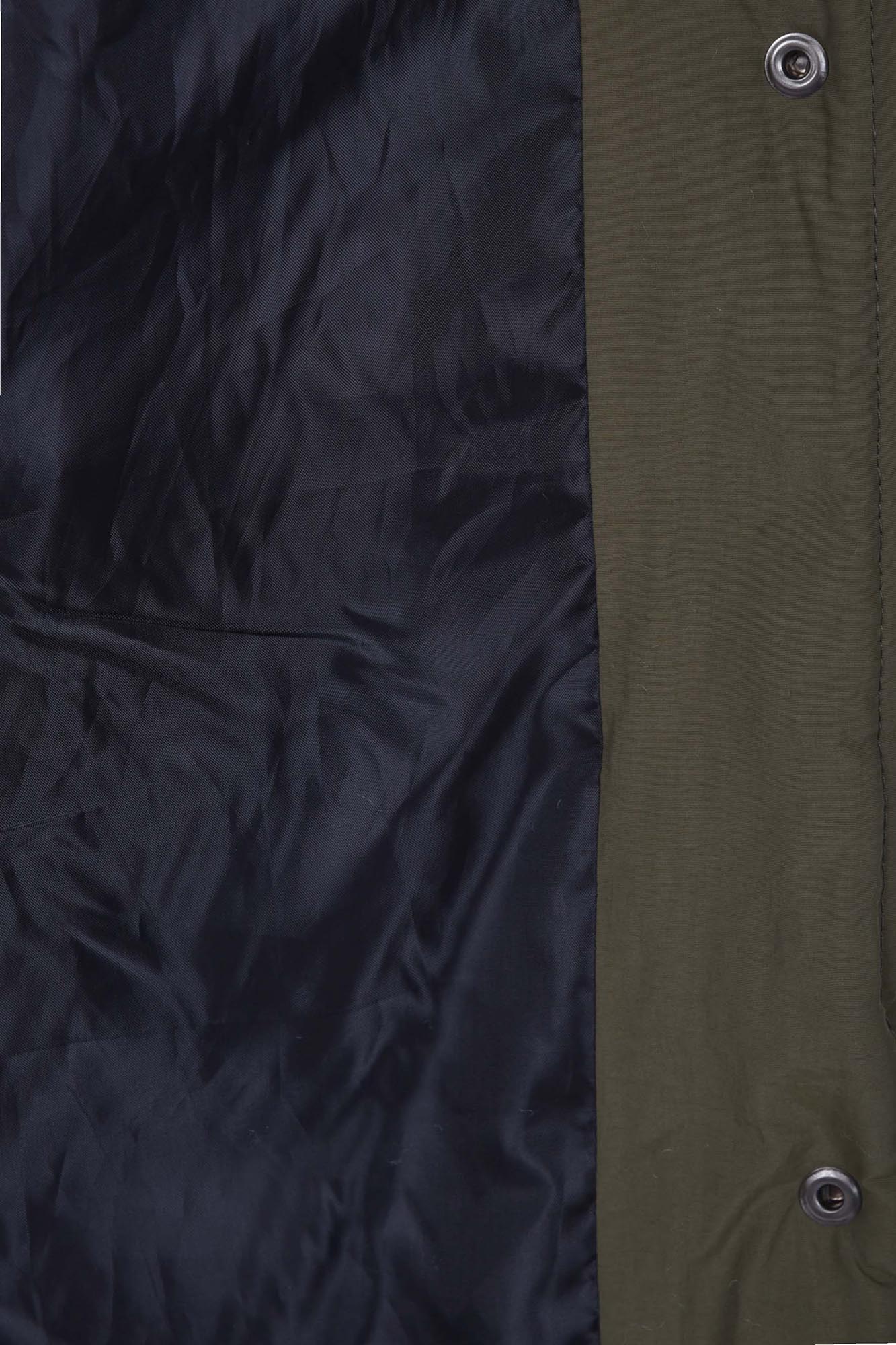 کاپشن بلند کلاه دار