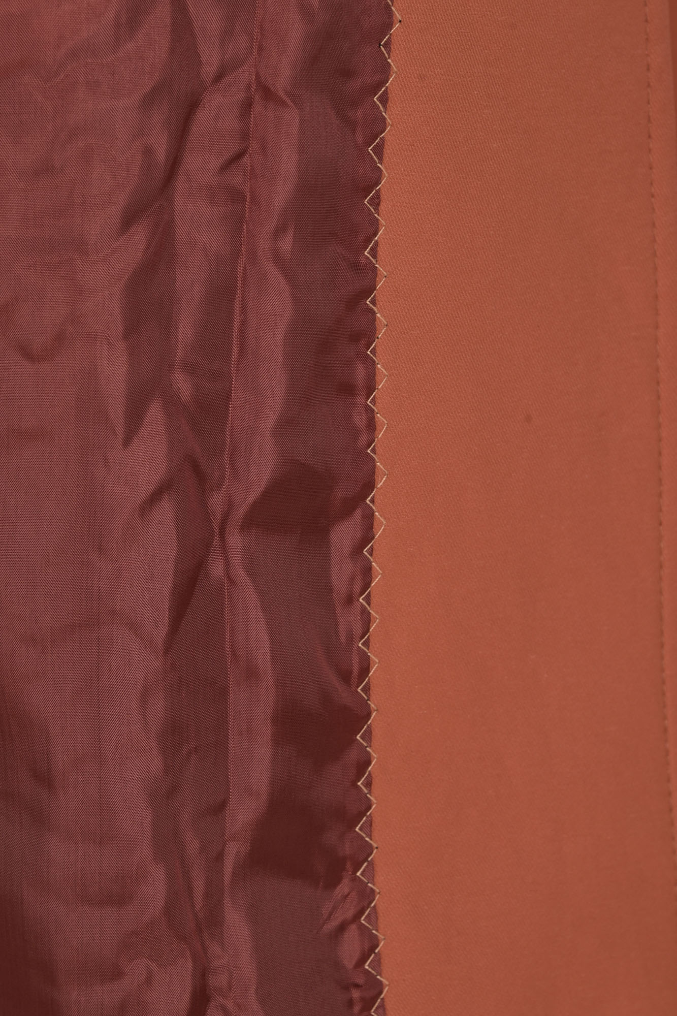 بارانی بلند با خرجکار چرم