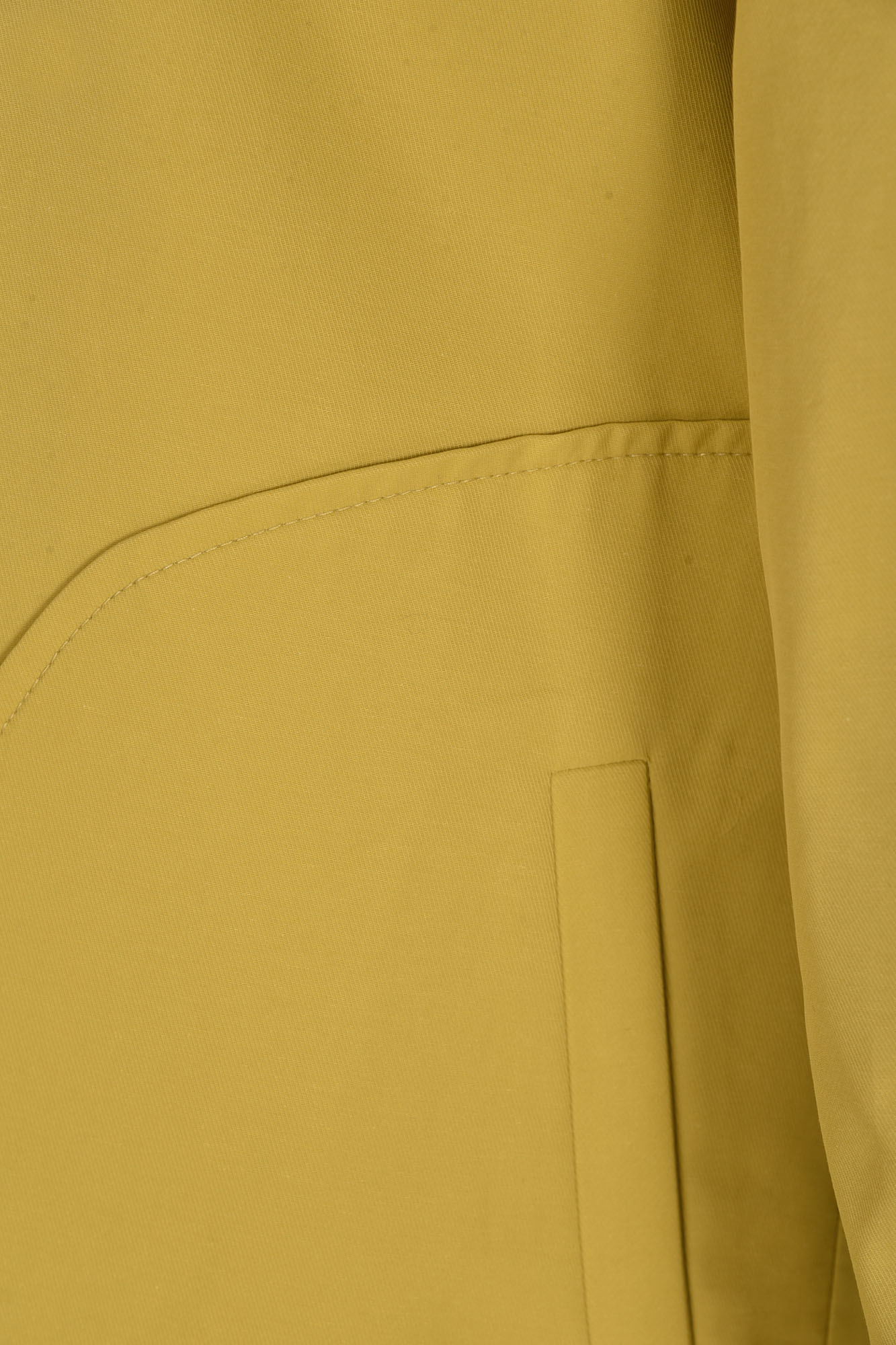 بارانی آستین رگلان جیب برش دار