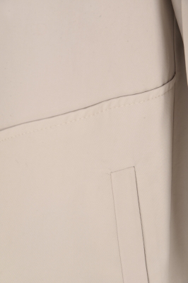 بارانی آستین رگلان جیب برش دار