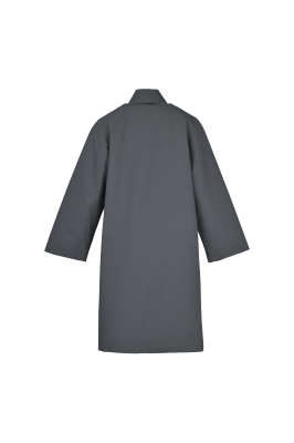 بارانی آستین رگلان جیب برش دار