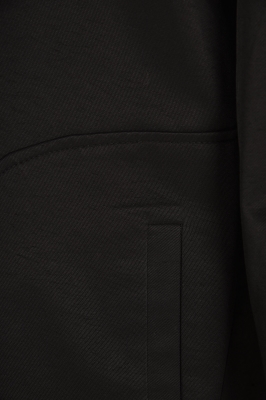 بارانی آستین رگلان جیب برش دار