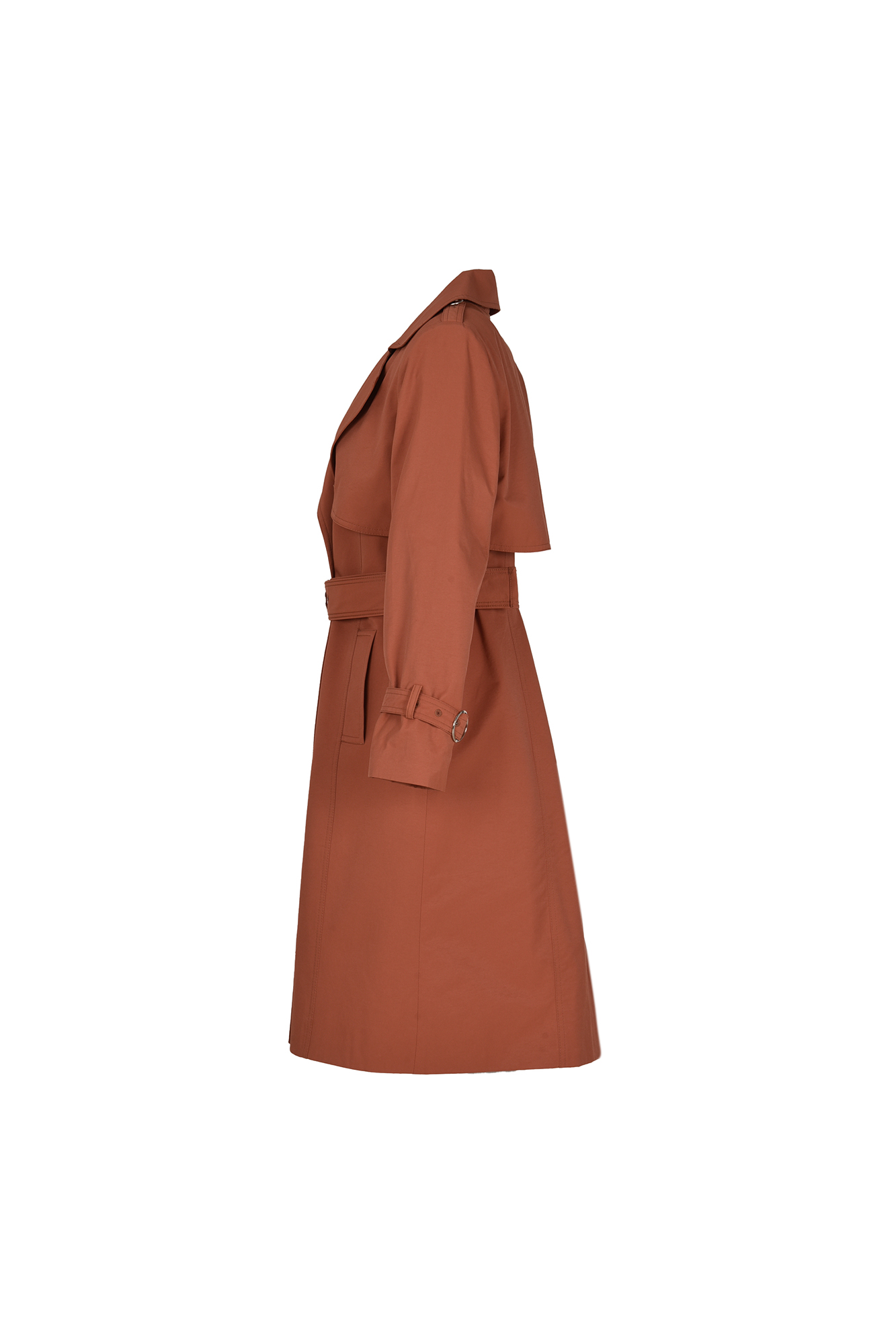 بارانی دو تکه کمربند دار