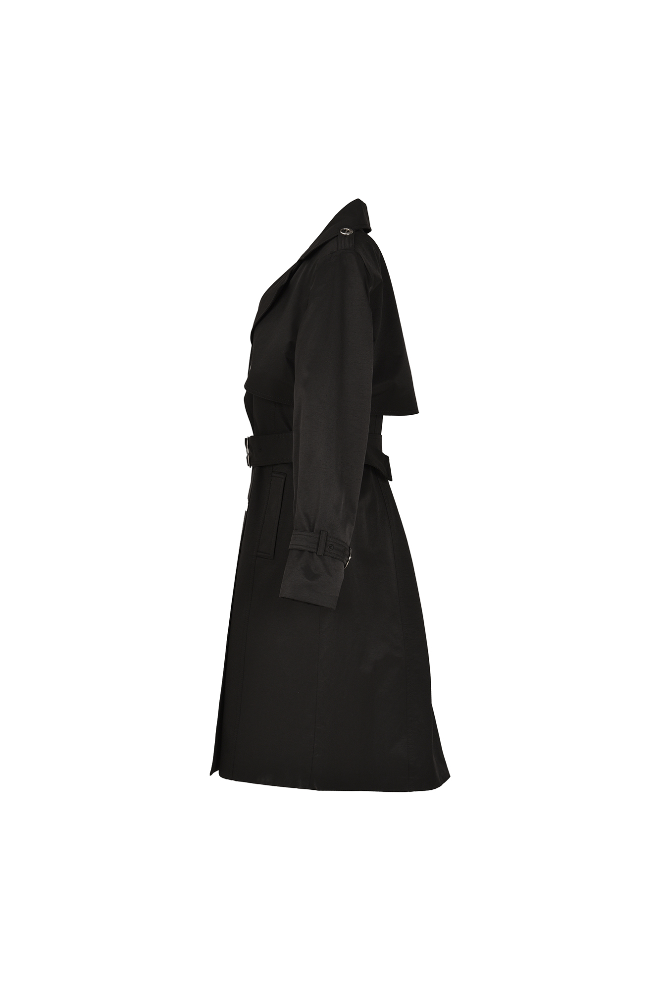 بارانی دو تکه کمربند دار