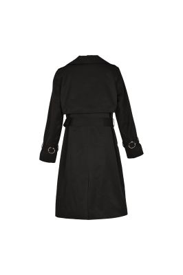 بارانی دو تکه کمربند دار