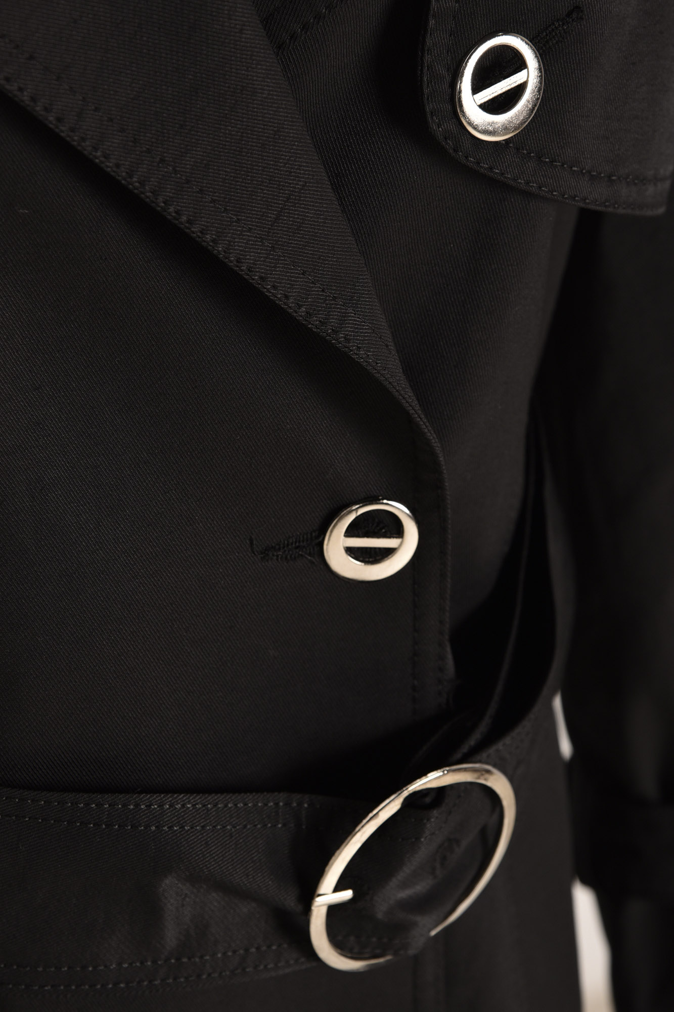 بارانی دو تکه کمربند دار