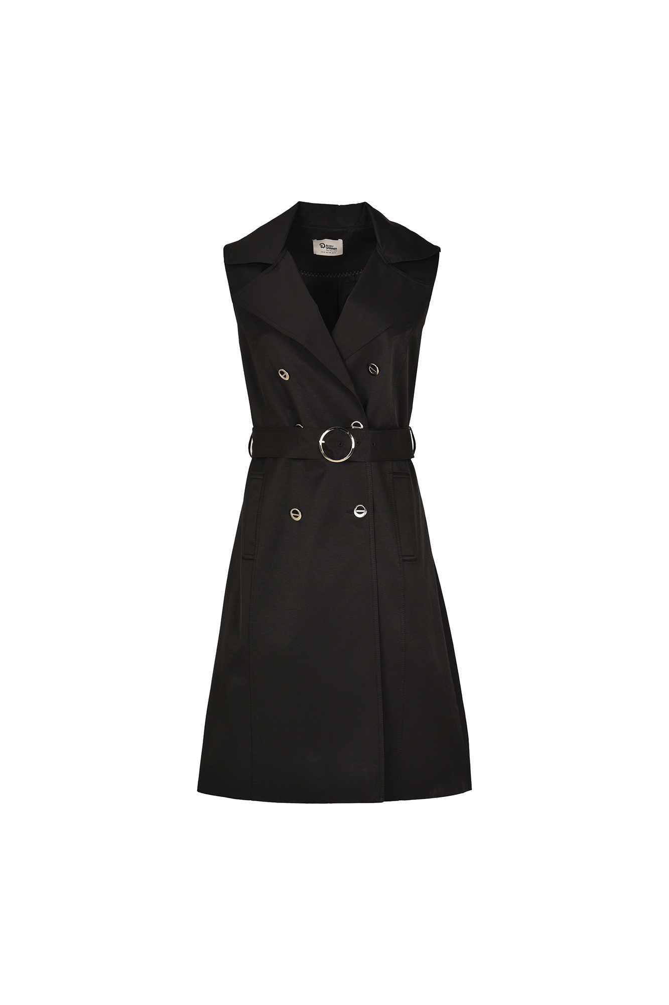 بارانی دو تکه کمربند دار