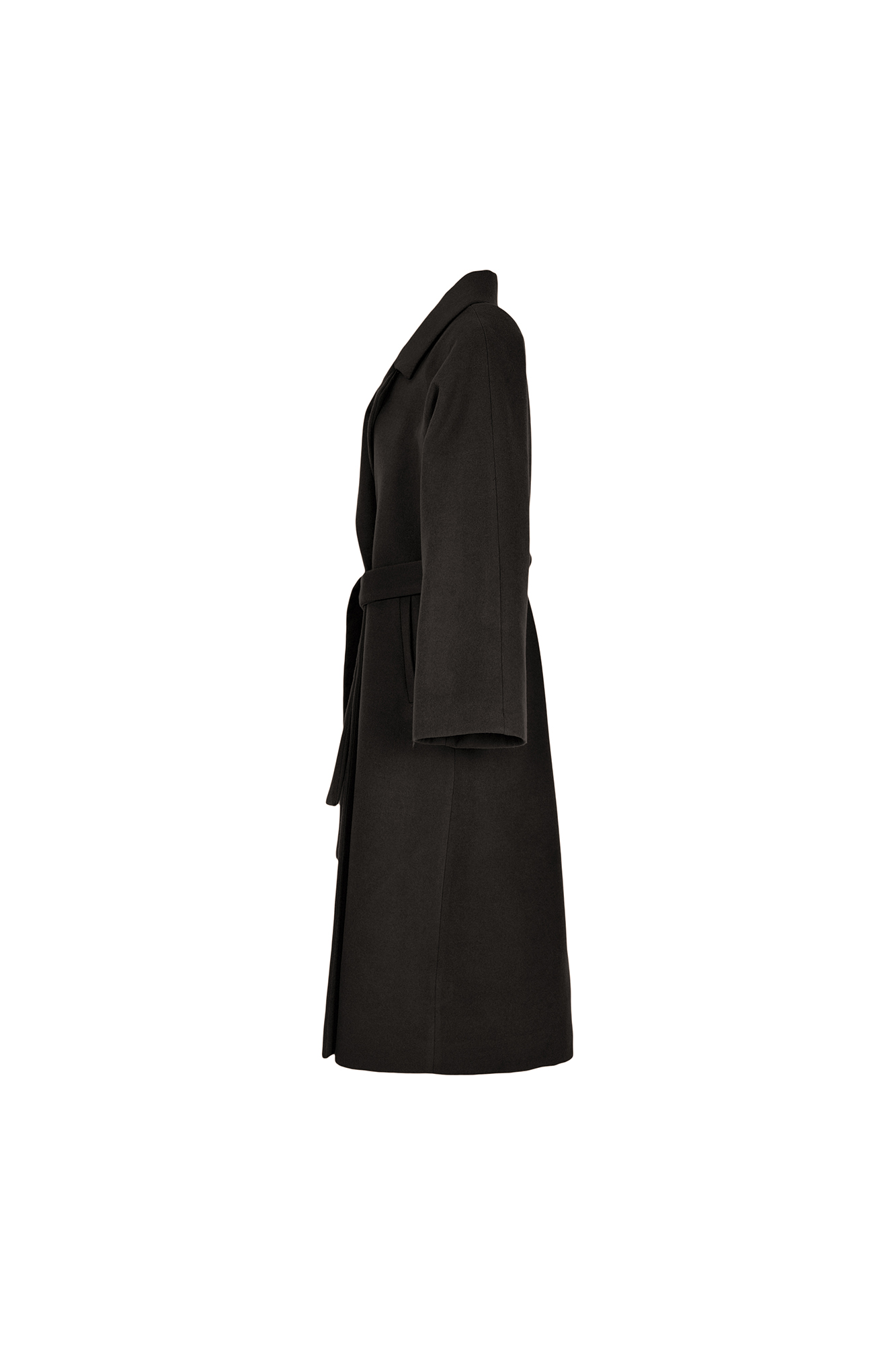 پالتو بلند یقه انگلیسی آستین رگلان