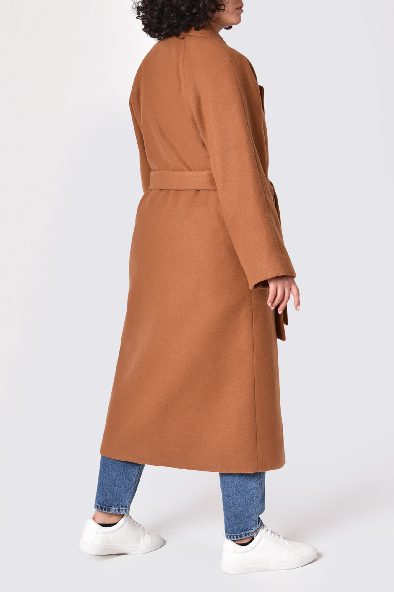 پالتو بلند یقه انگلیسی آستین رگلان