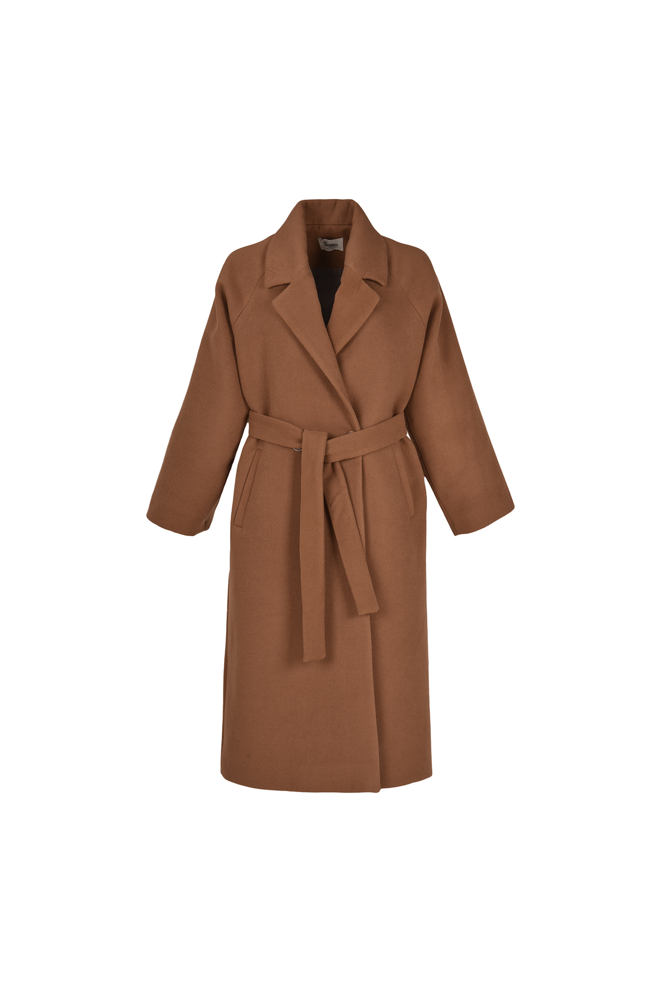 پالتو بلند یقه انگلیسی آستین رگلان