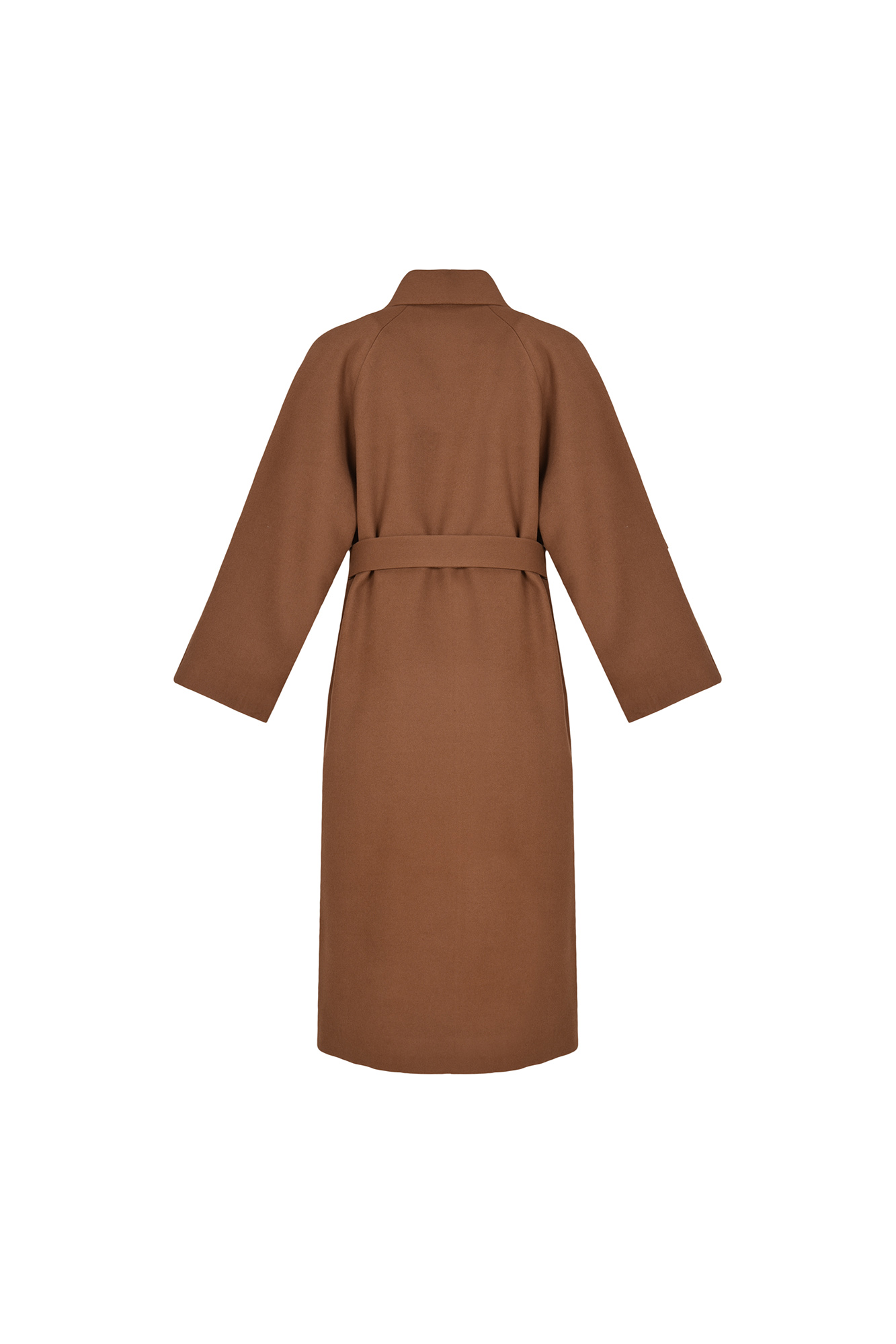 پالتو بلند یقه انگلیسی آستین رگلان