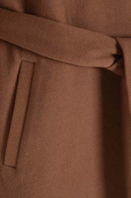 پالتو بلند یقه انگلیسی آستین رگلان