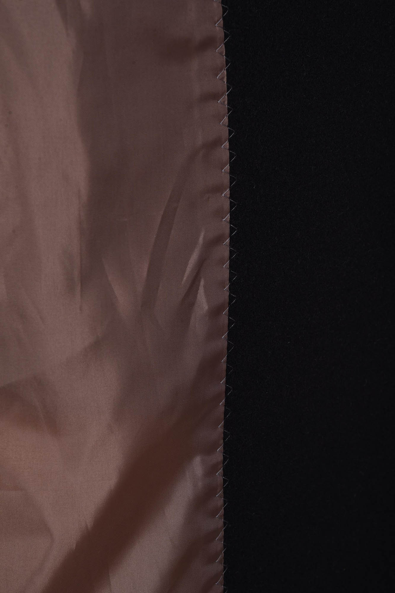 پالتو بلند یقه ایستاده با دوخت تزیینی