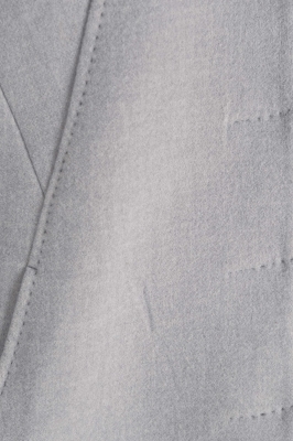 پالتو بلند آستین رگلان یقه گرد با دوخت تزیینی