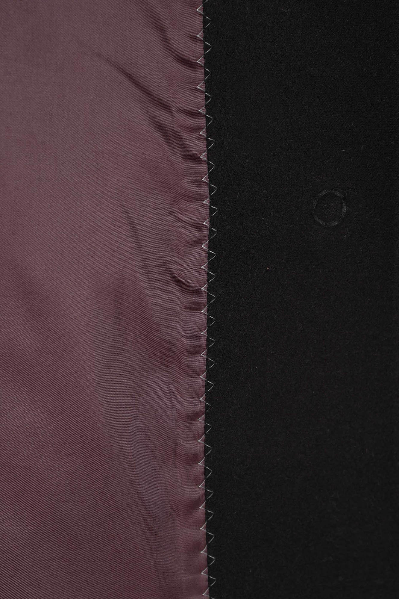 پالتو بلند آستین رگلان یقه گرد با دوخت تزیینی