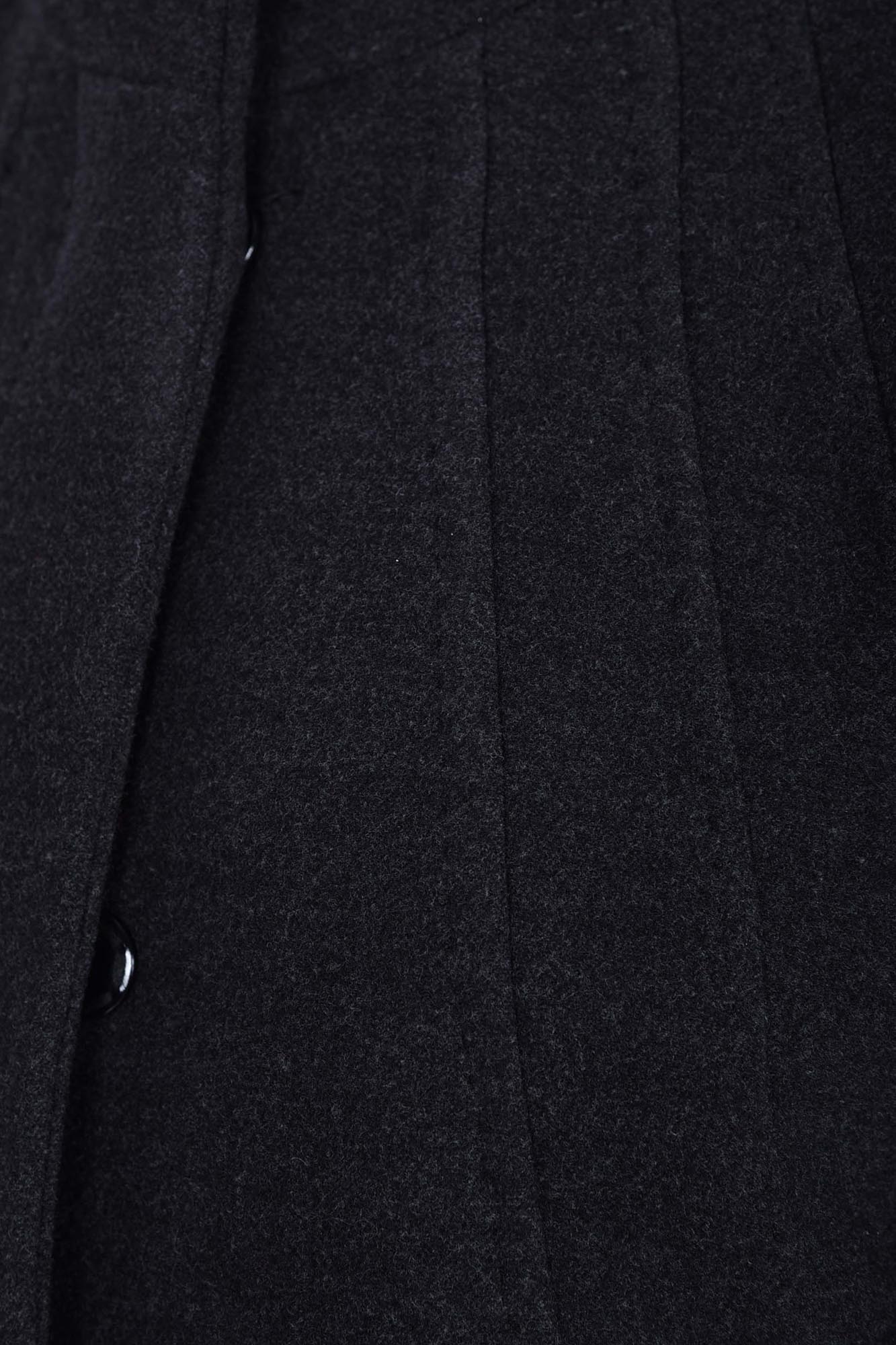 پالتو بلند یقه ایستاده با دوخت تزیینی