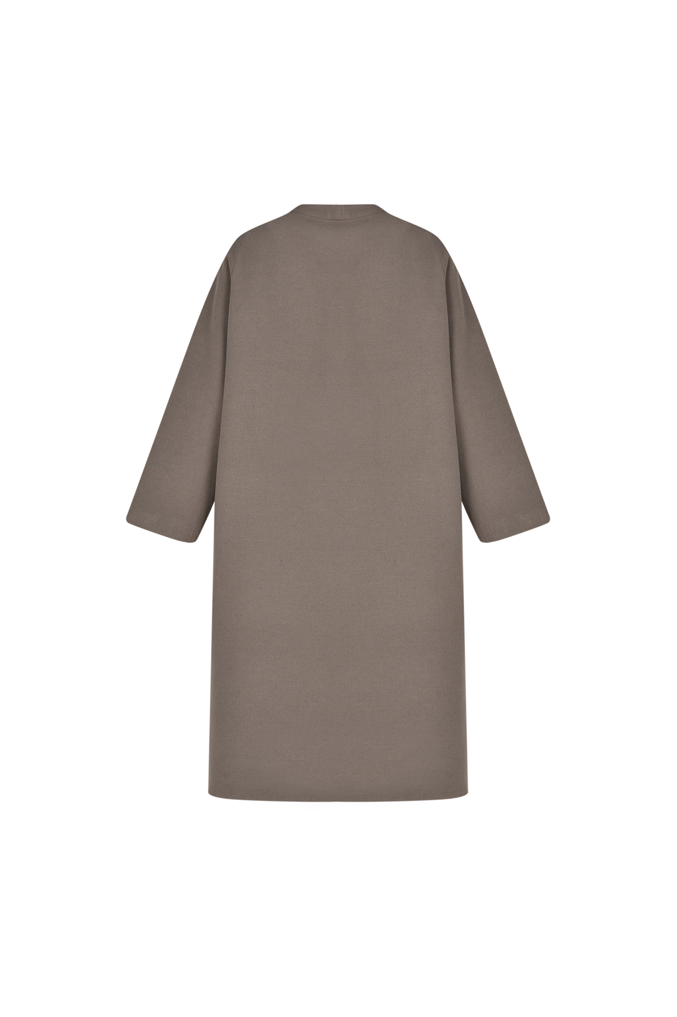 پالتو بلند یقه هفت تک دکمه