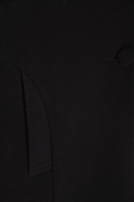 پالتو بلند یقه هفت تک دکمه