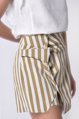 شلوارک اسکورت گره دار