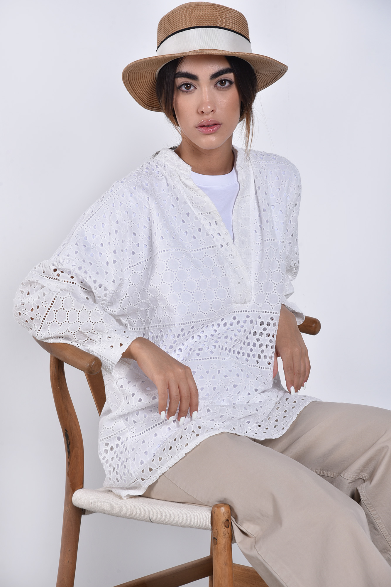 مانتو خامه دوزی جلو بسته