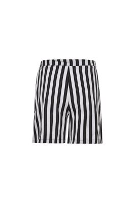 شلوارک دکمه دار راه راه