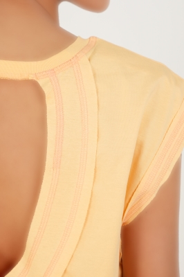 تاپ تیشرتی یکرو میکس با کش