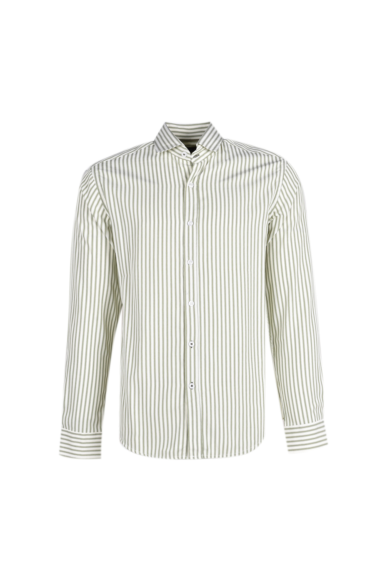 پیراهن آستین بلند اسلیم فیت راه راه