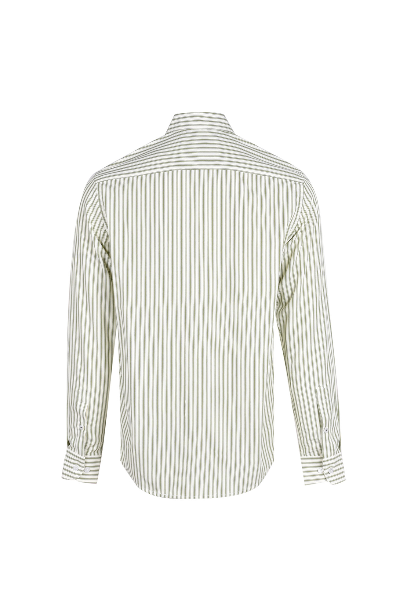 پیراهن آستین بلند اسلیم فیت راه راه