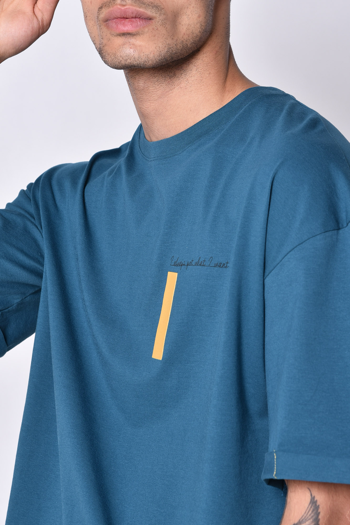 تیشرت آستین کوتاه چاپی