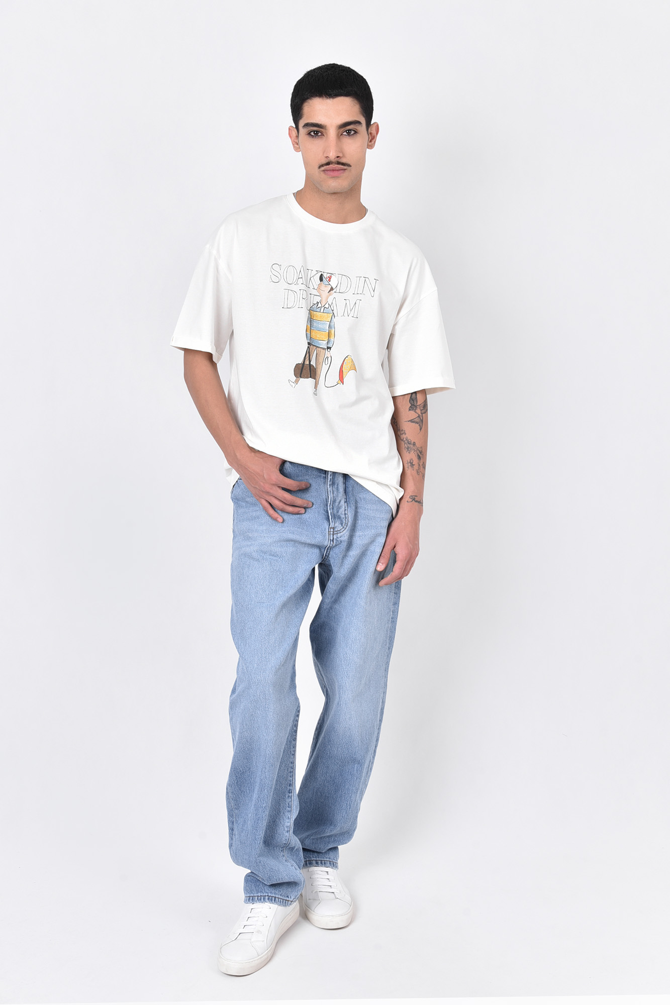 تیشرت آستین کوتاه چاپی