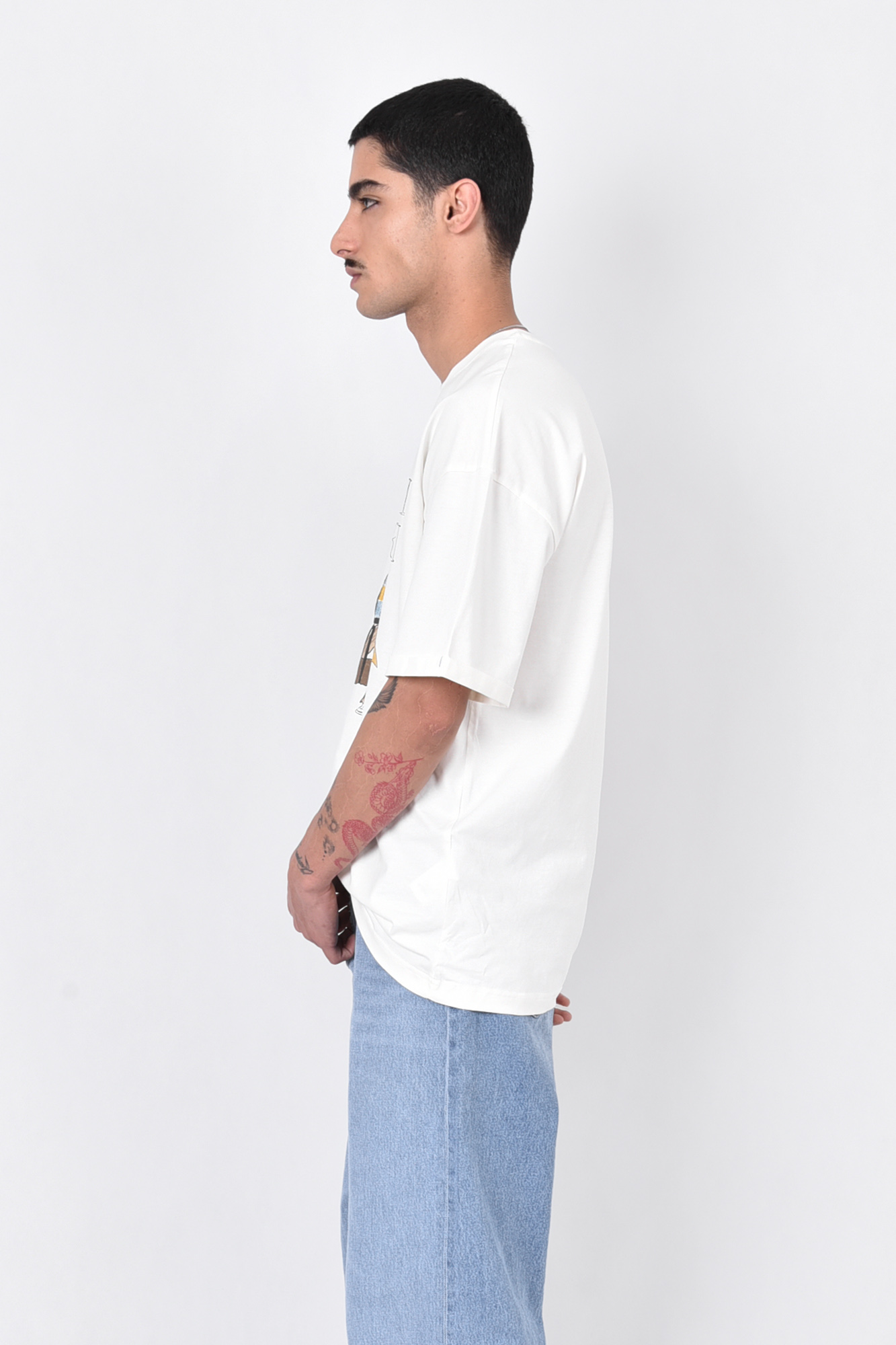 تیشرت آستین کوتاه چاپی