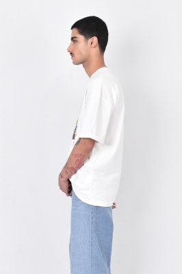 تیشرت آستین کوتاه چاپی