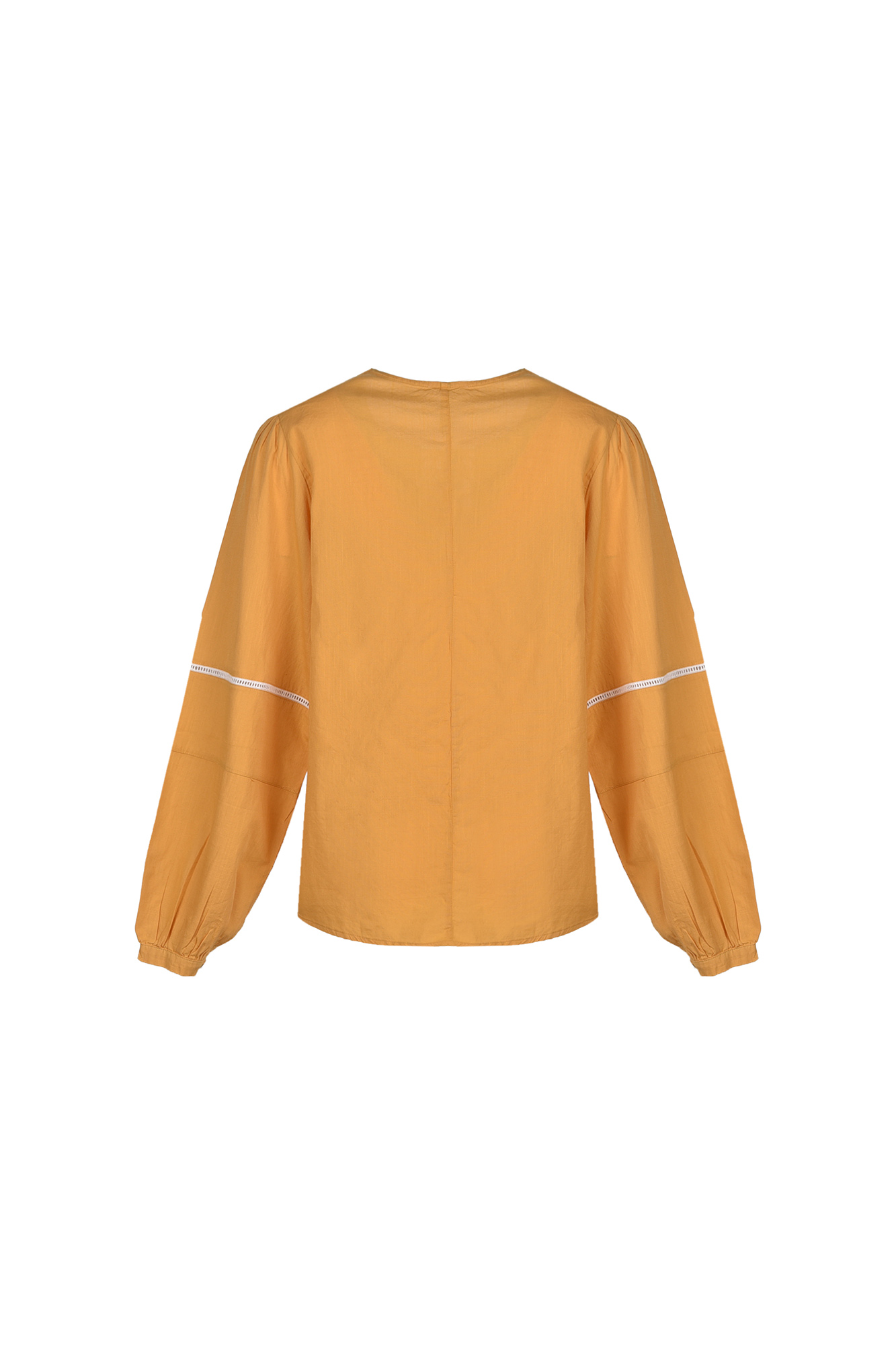 بلوز آستین بلند گلدوزی دار