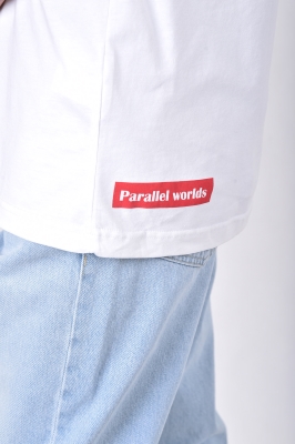 تیشرت آستین کوتاه جاپی