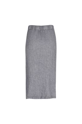 دامن گره ای چاک دار راه راه