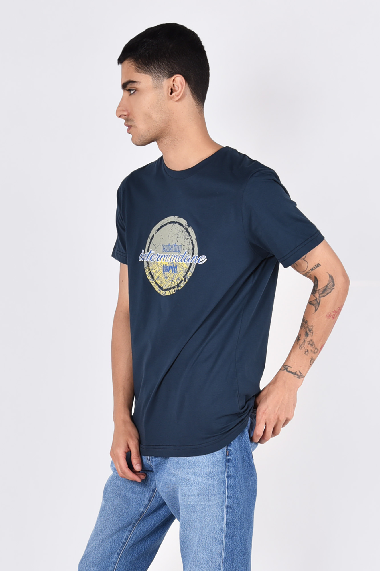 تیشرت آستین کوتاه چاپی