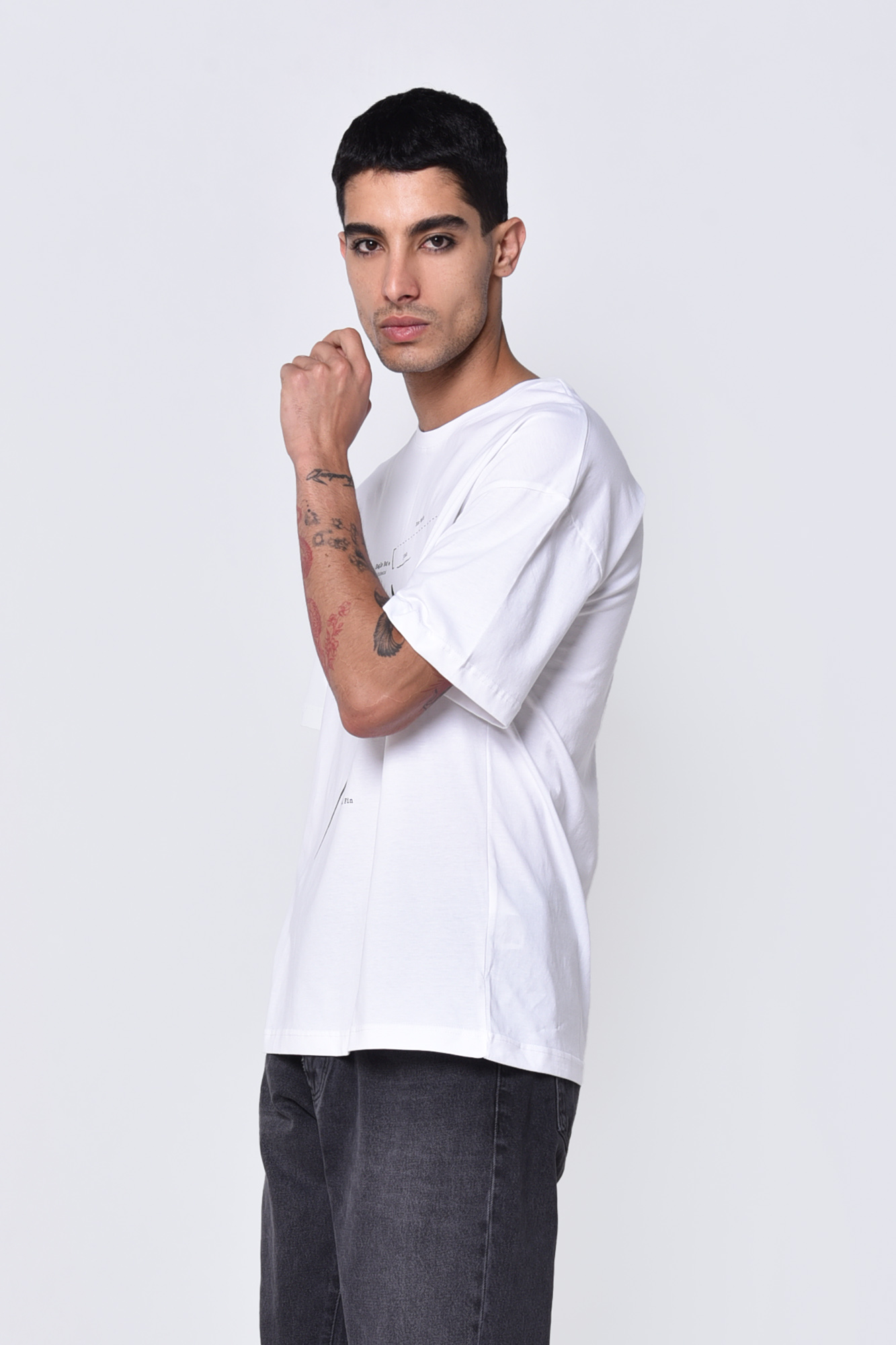 تیشرت آستین کوتاه چاپی