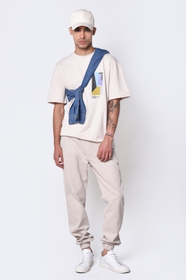 تیشرت آستین کوتاه چاپی