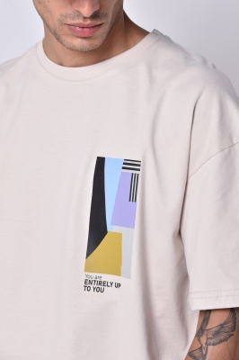 تیشرت آستین کوتاه چاپی