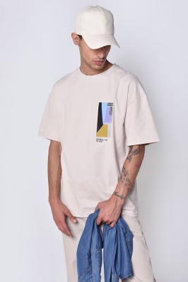 تیشرت آستین کوتاه چاپی