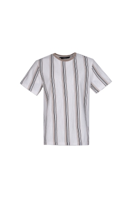 تیشرت آستین کوتاه راه راه