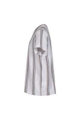 تیشرت آستین کوتاه راه راه