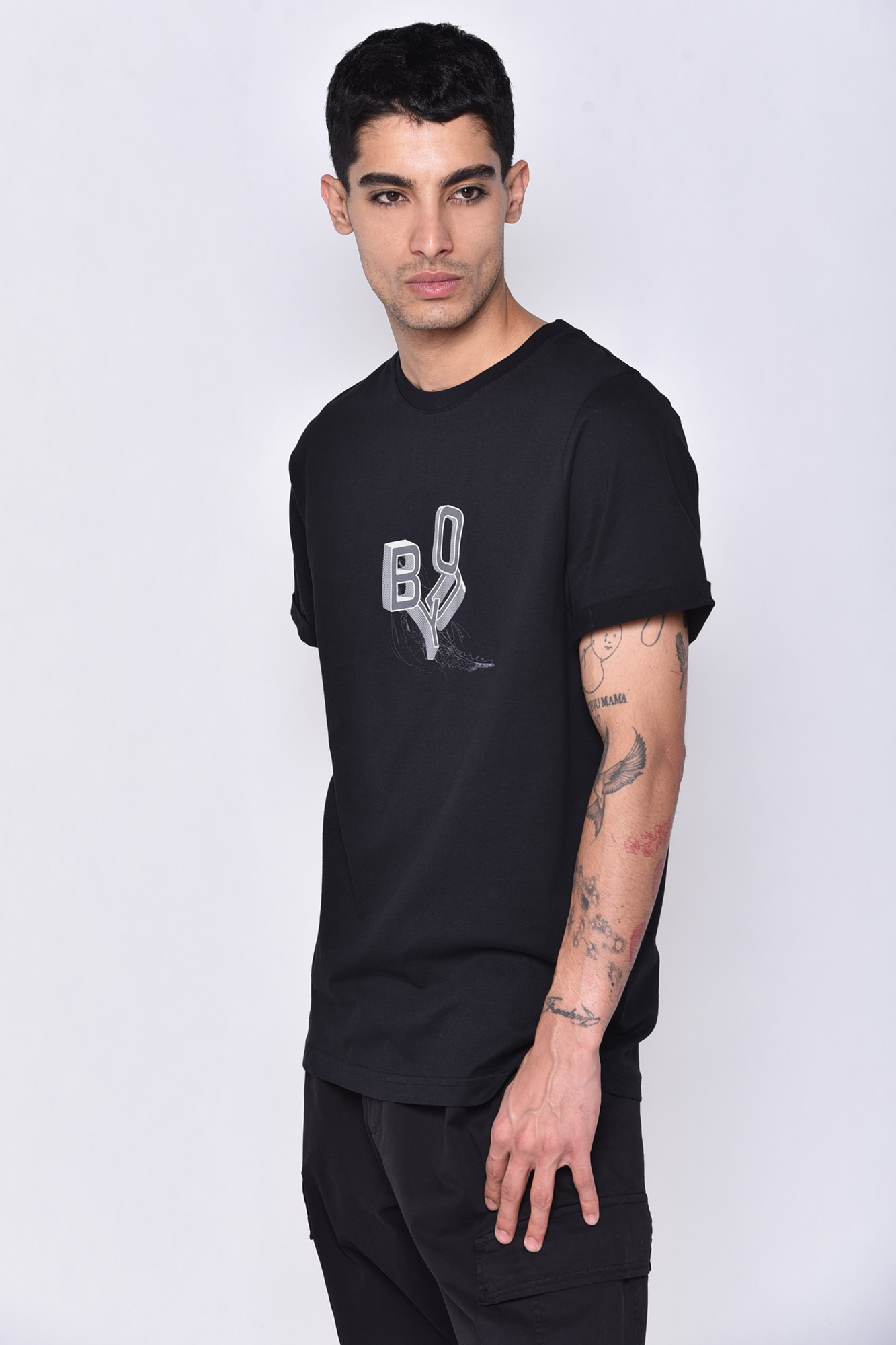 تیشرت آستین کوتاه چاپی