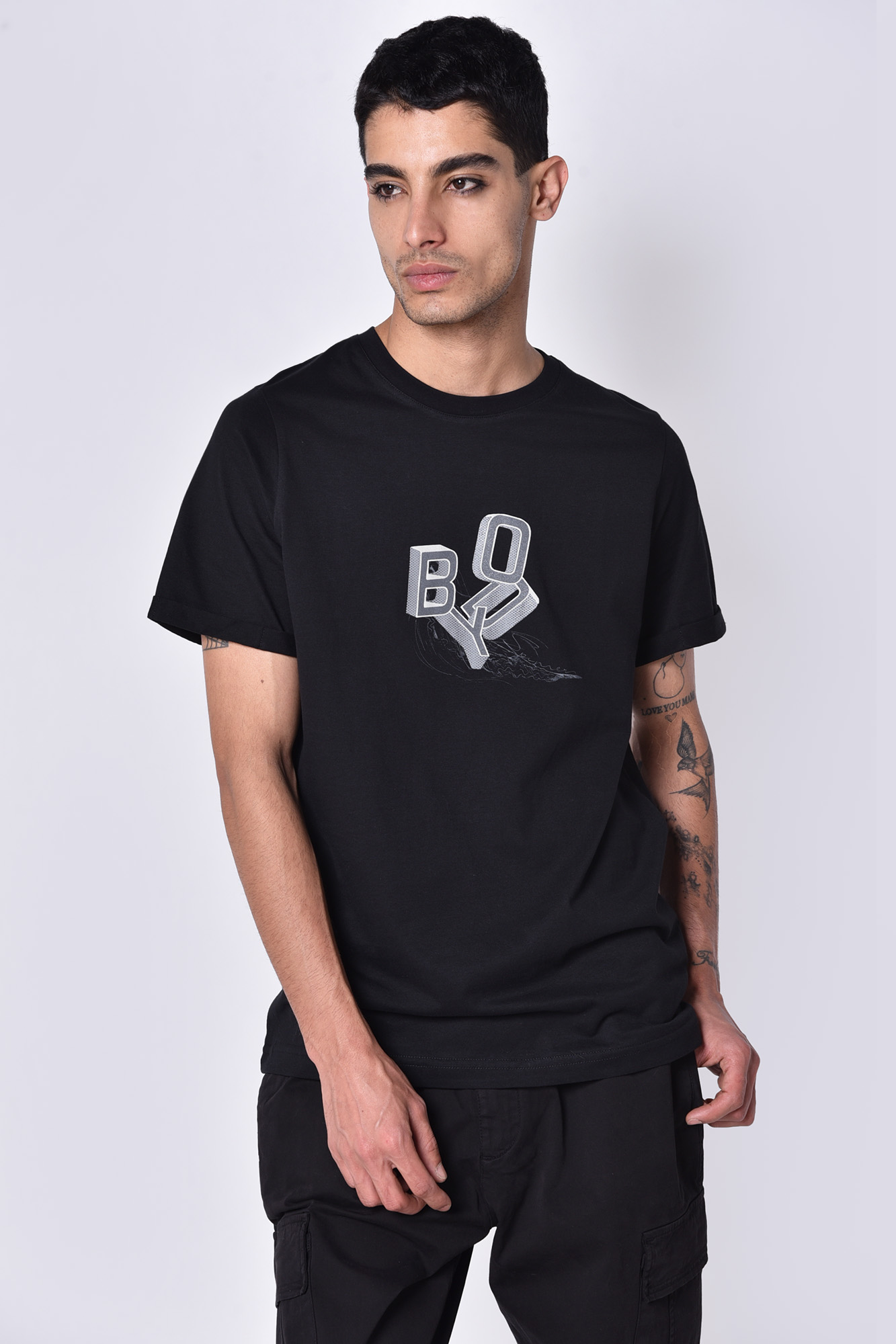 تیشرت آستین کوتاه چاپی