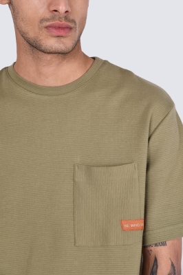 تیشرت آستین کوتاه جیب دار